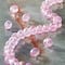 Pink Faceted Large Hole Glass Rondelle Beads by Bead Landing™